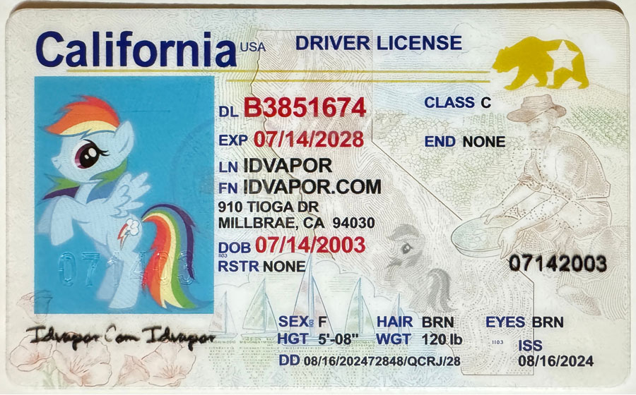 California Fake ID